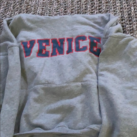 Honey Punch Tops - Venice grey hoodie